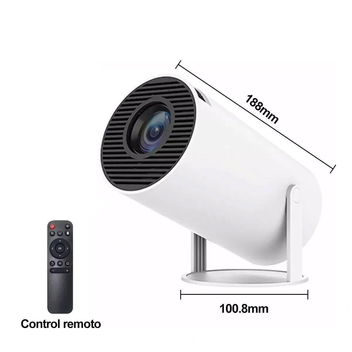 The Miniflix Pro ultra HD Projector